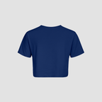 Foley’s Cropped Tee - Navy