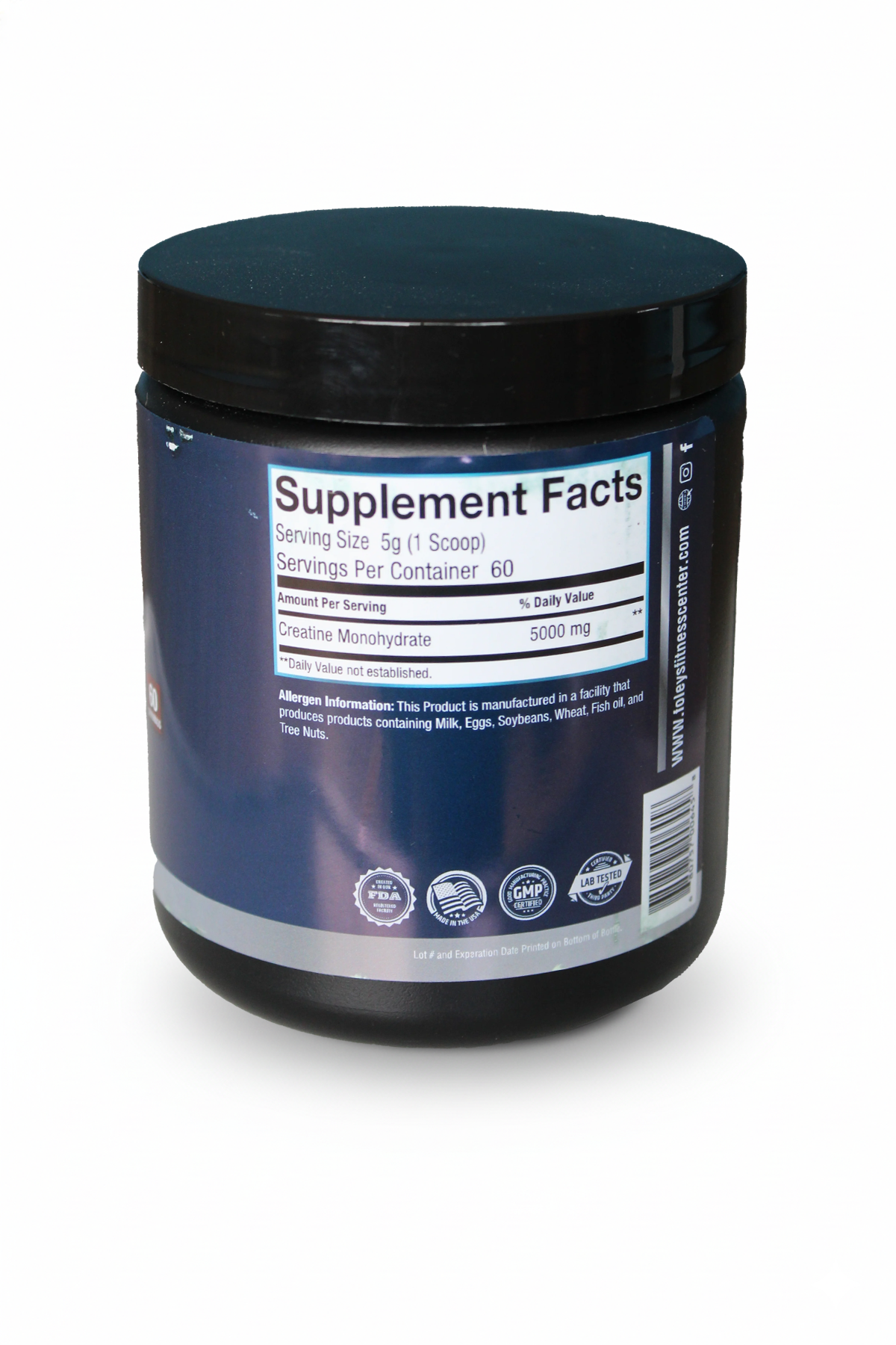 Foley’s Micronized Creatine Monohydrate – Unflavored (300g)