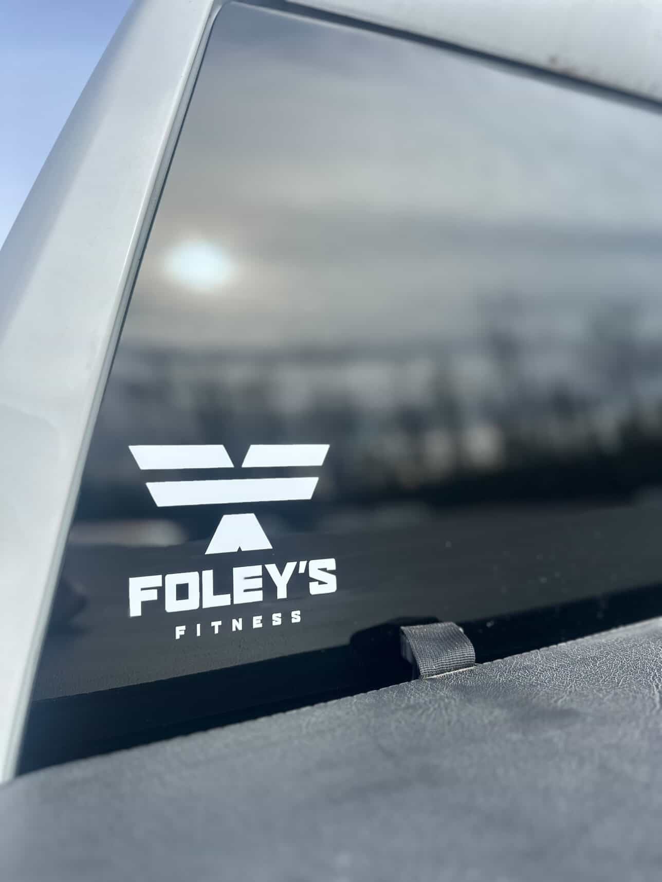 Foley's Decal - White