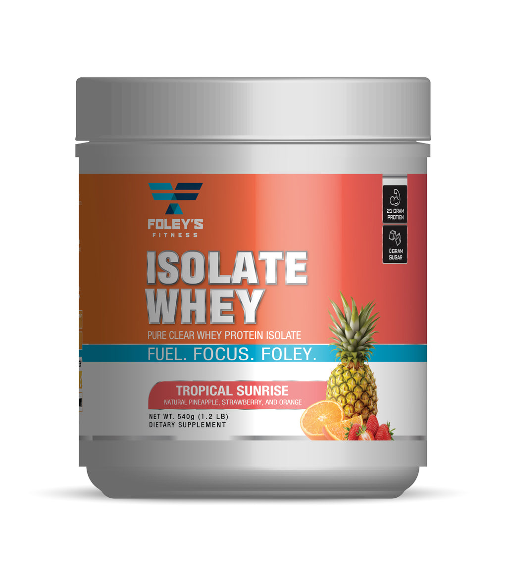 Foley's Clear Isolate Whey Protein - Tropical Sunrise (1 lb)