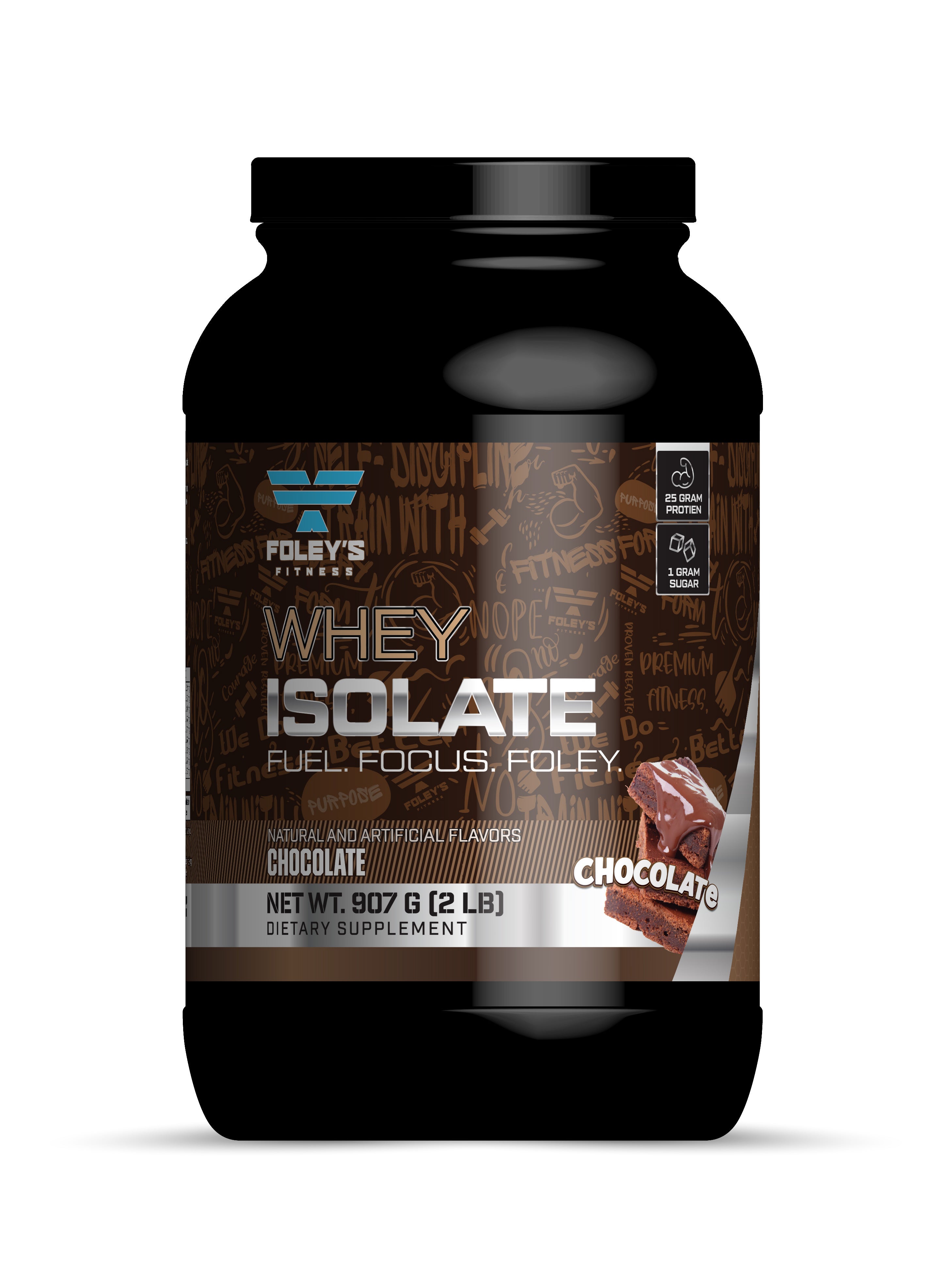 Foleys Isolate Whey Protein - Chocolate (2 lb)