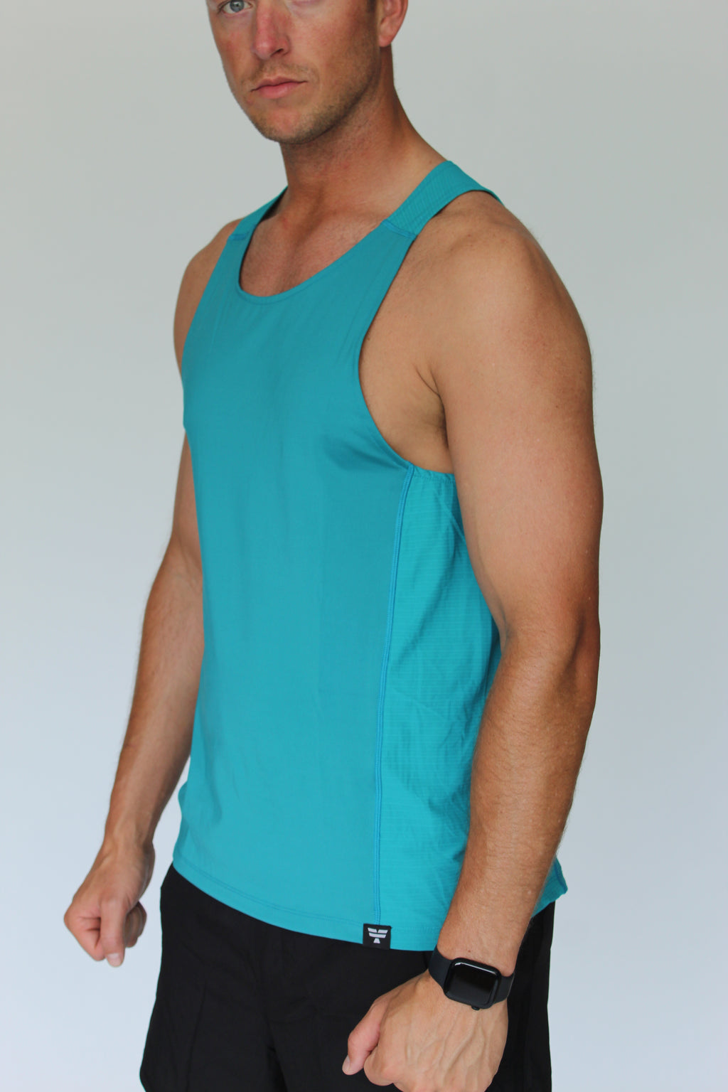 Foley's Performance Singlet - Lagoon
