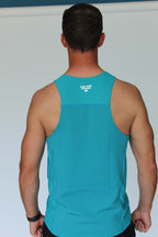 Foley's Performance Singlet - Lagoon