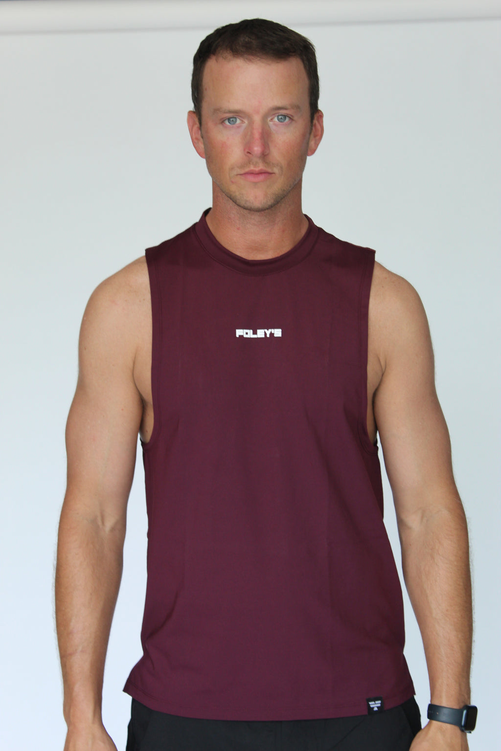 Foley's Muscle Tank - Burgundy