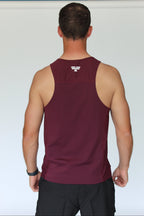 Foley's Performance Singlet - Burgundy
