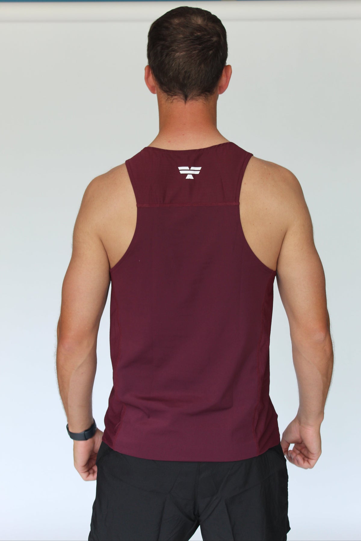 Foley's Performance Singlet - Burgundy