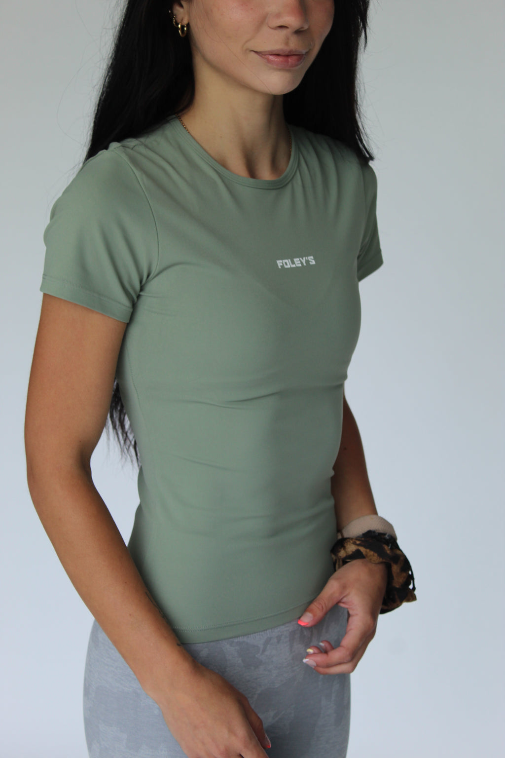 Foley's Women's Compression Tee - Sage