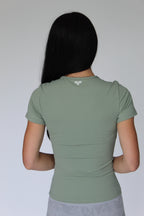 Foley's Women's Compression Tee - Sage