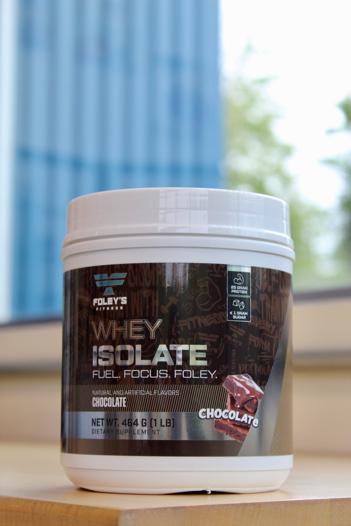 Foley’s Whey Isolate Protein – Chocolate (1 lb)