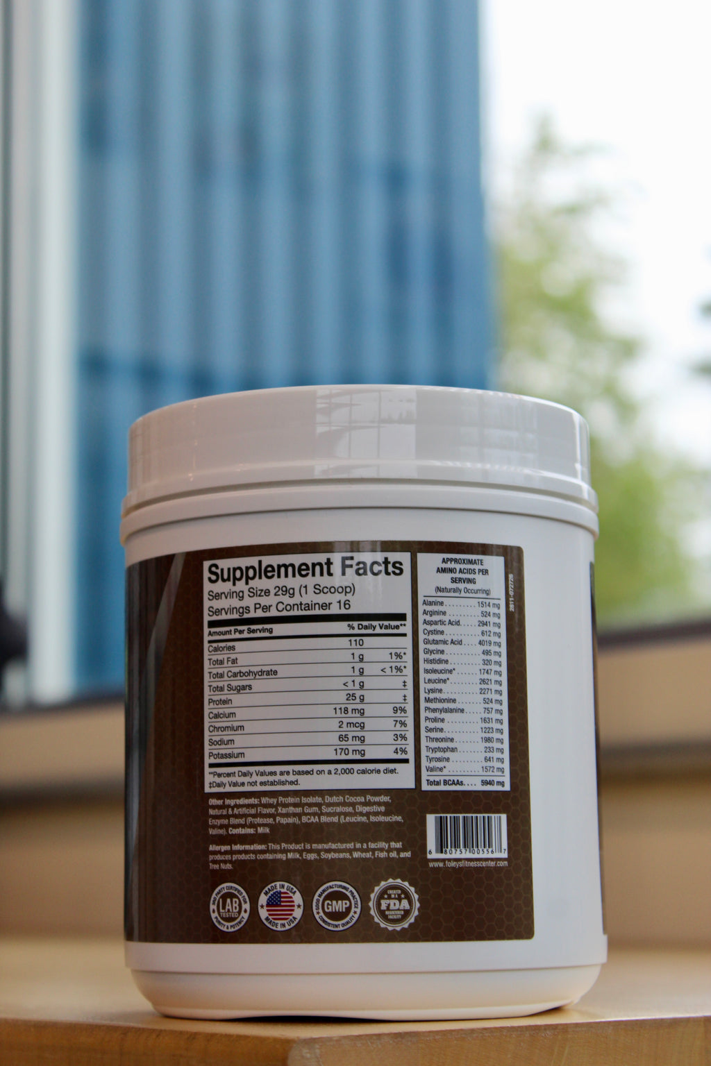 Foley’s Whey Isolate Protein – Chocolate (1 lb)