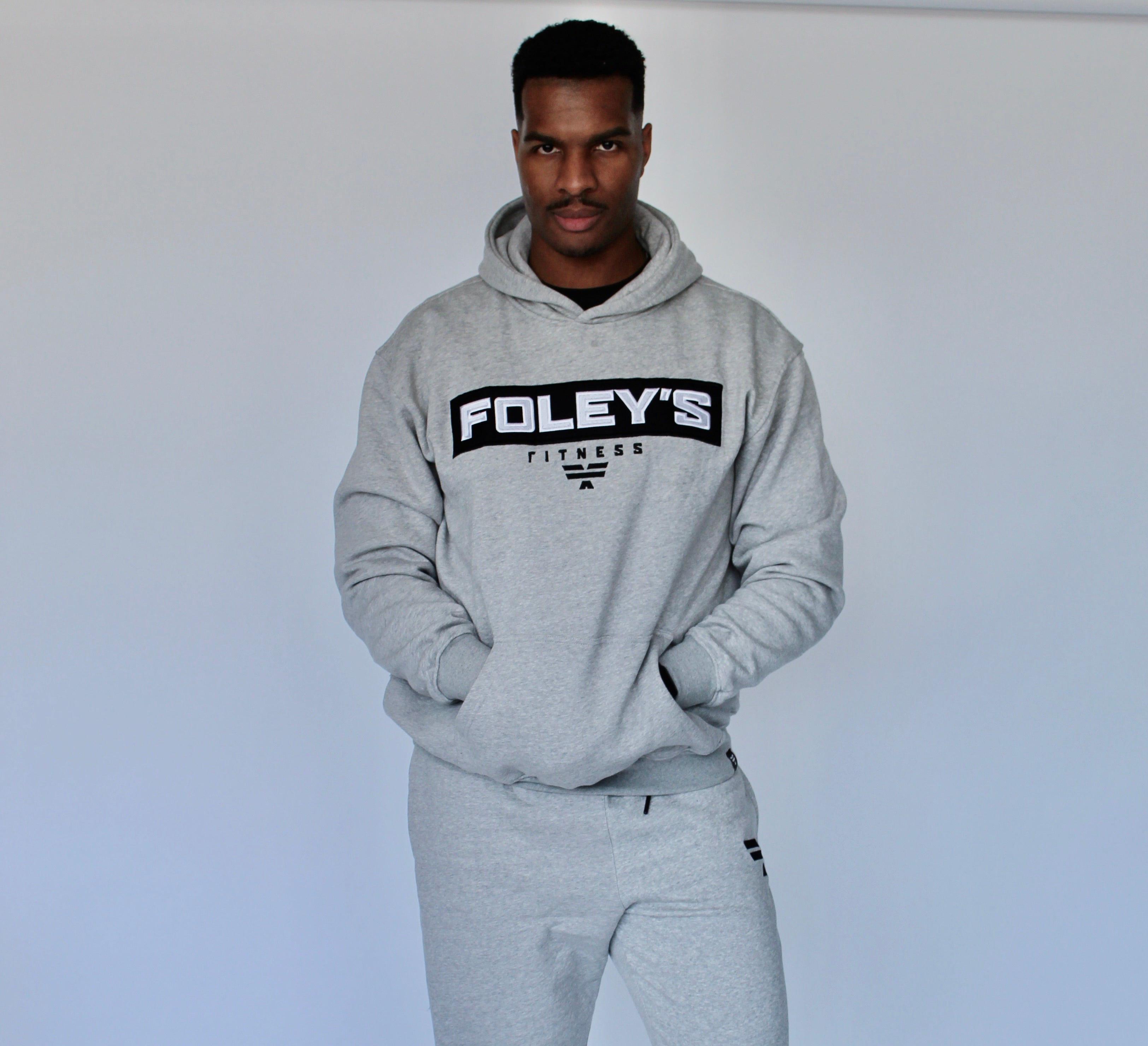 Foley's Essential Hoodie – Heather Grey