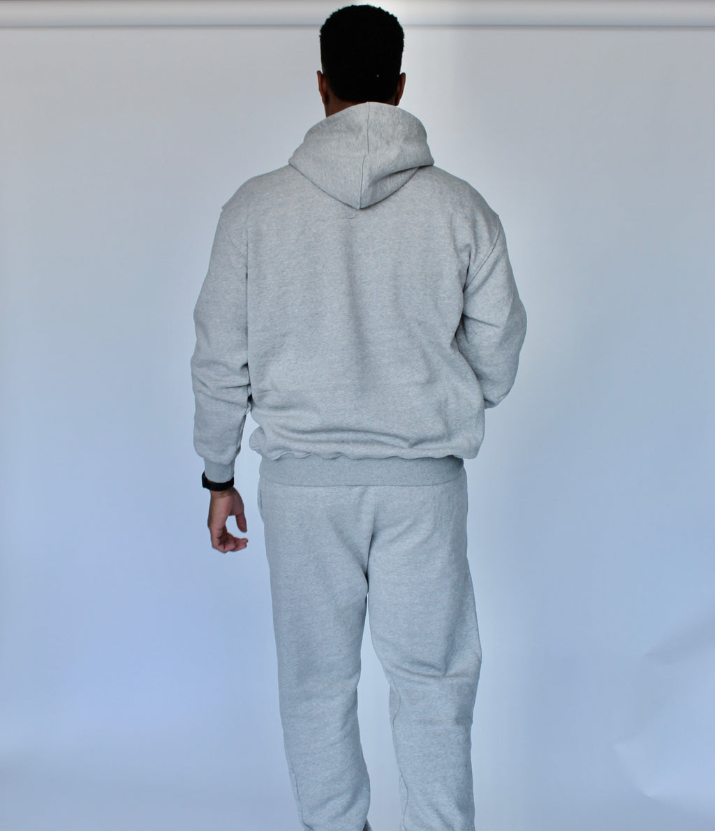 Foley's Essential Hoodie – Heather Grey