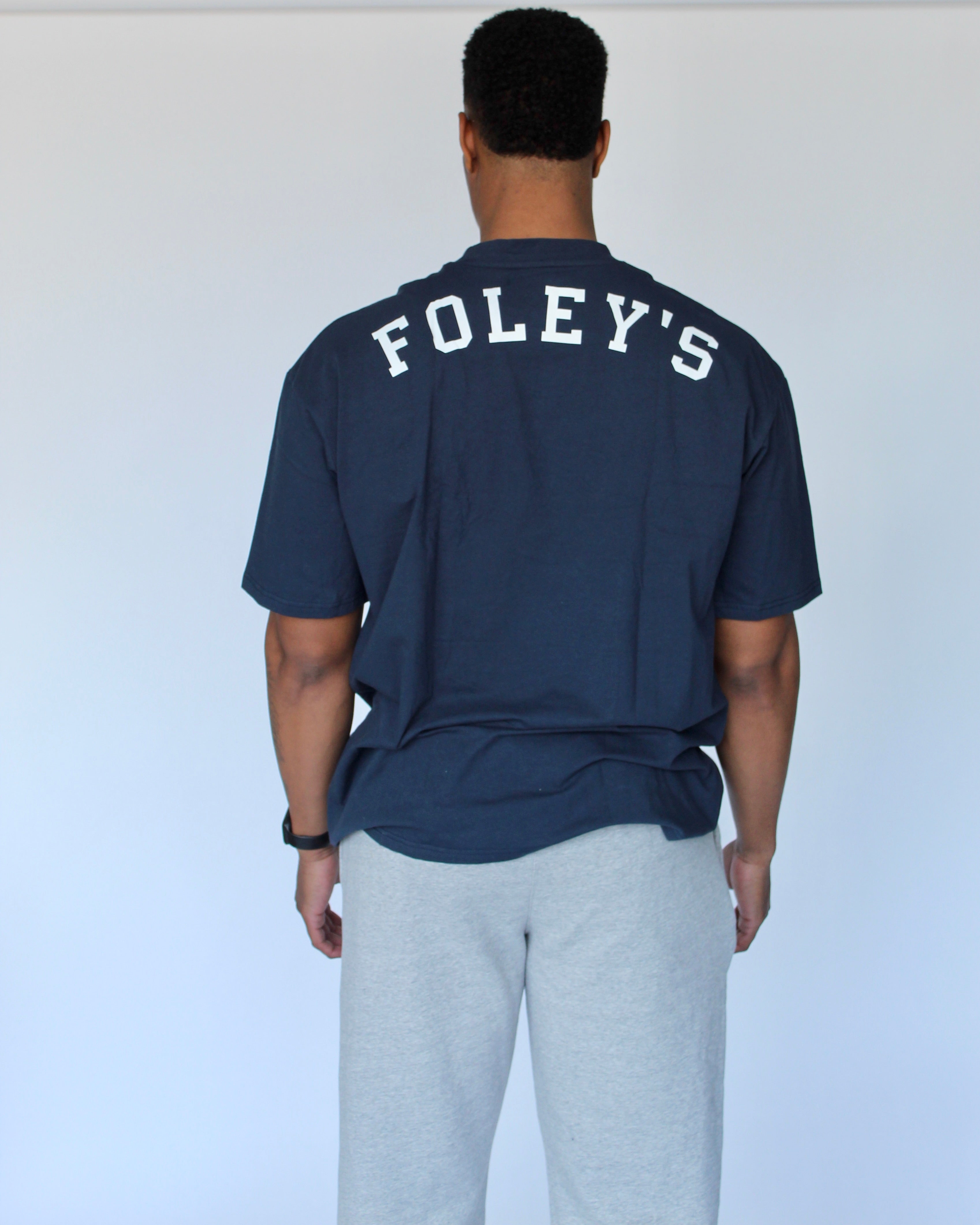 Foley's Oversized Tee - Navy