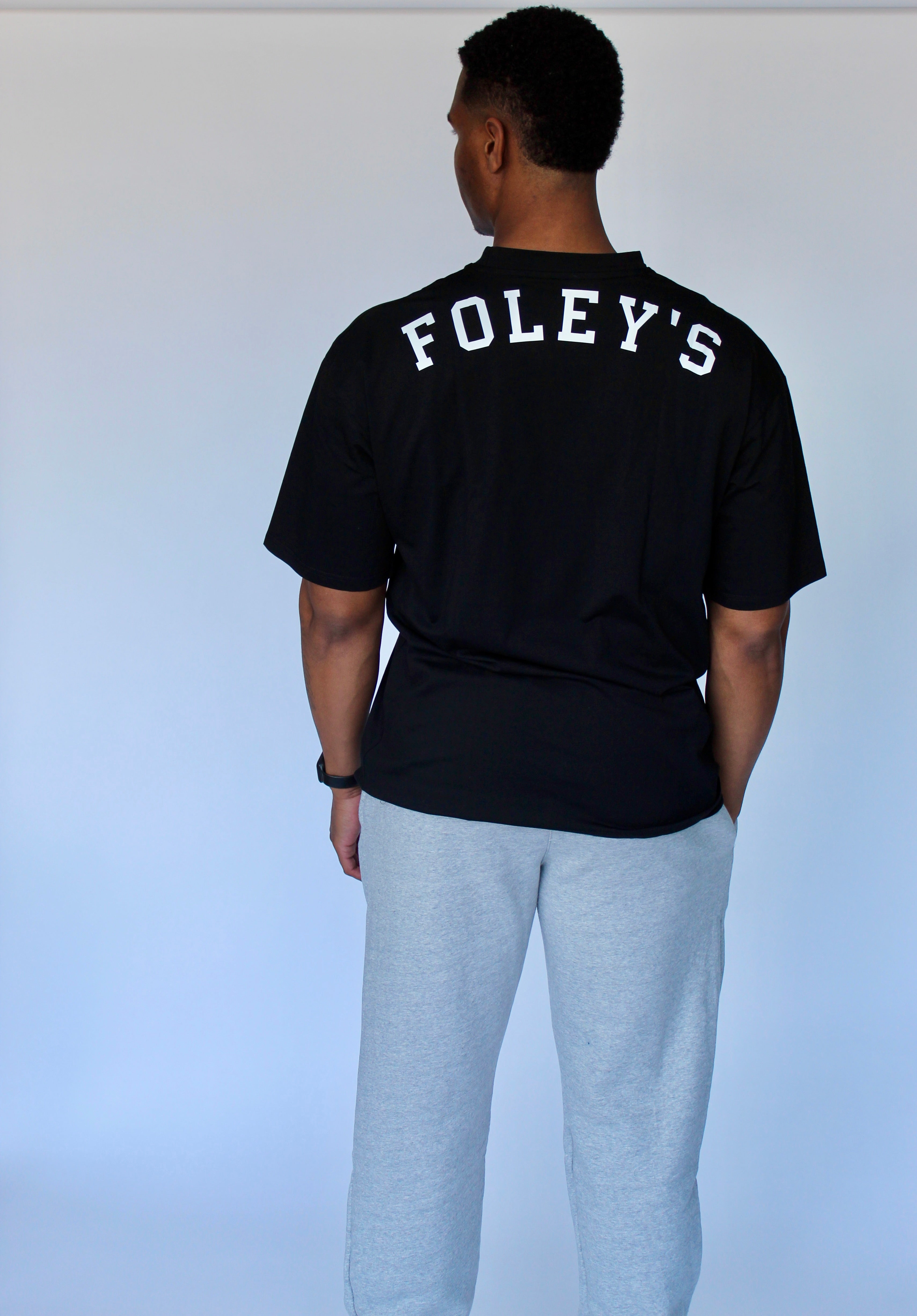 Foley's Oversized Tee - Black