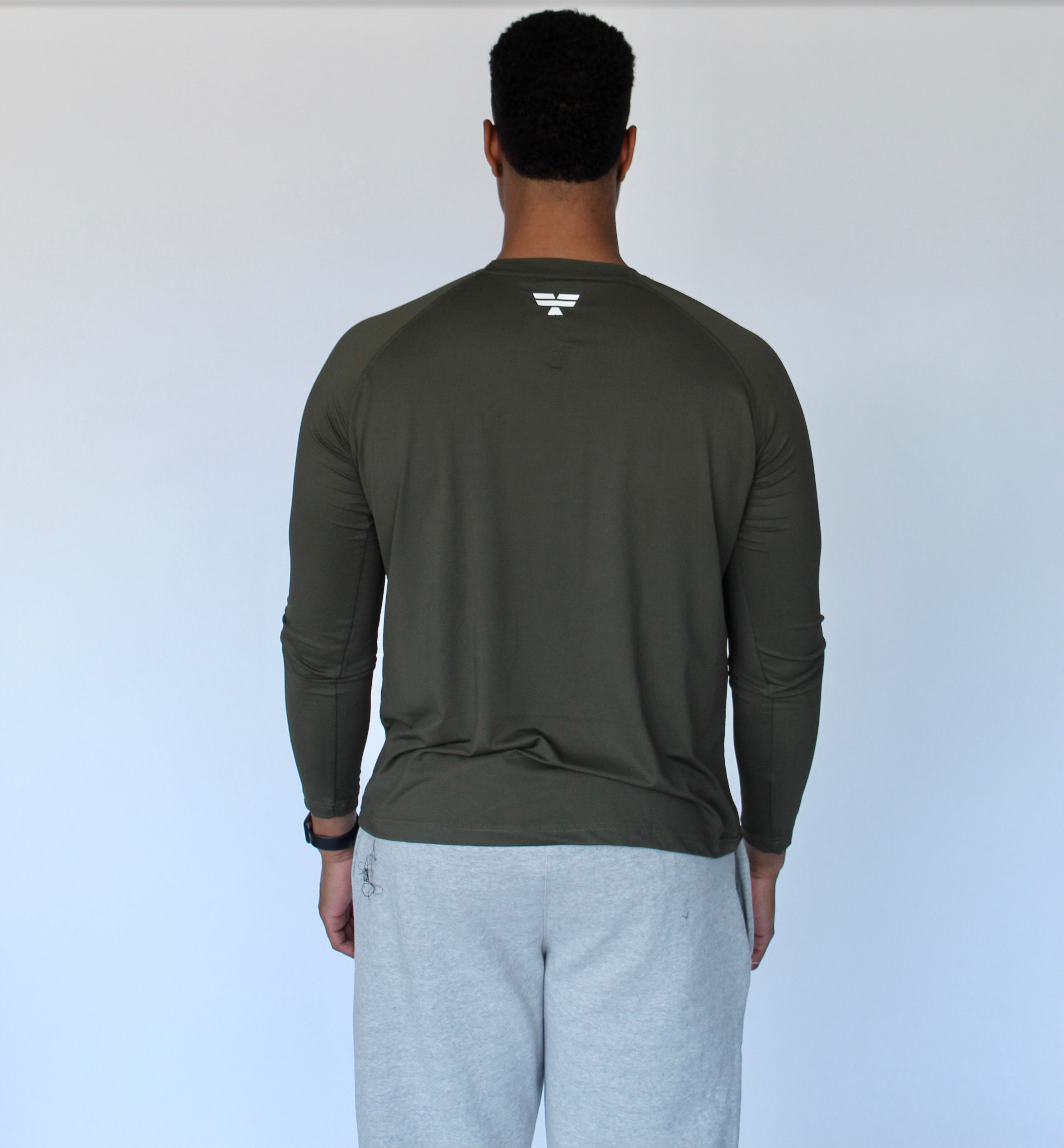 Motive Long Sleeve Tee - Army Green