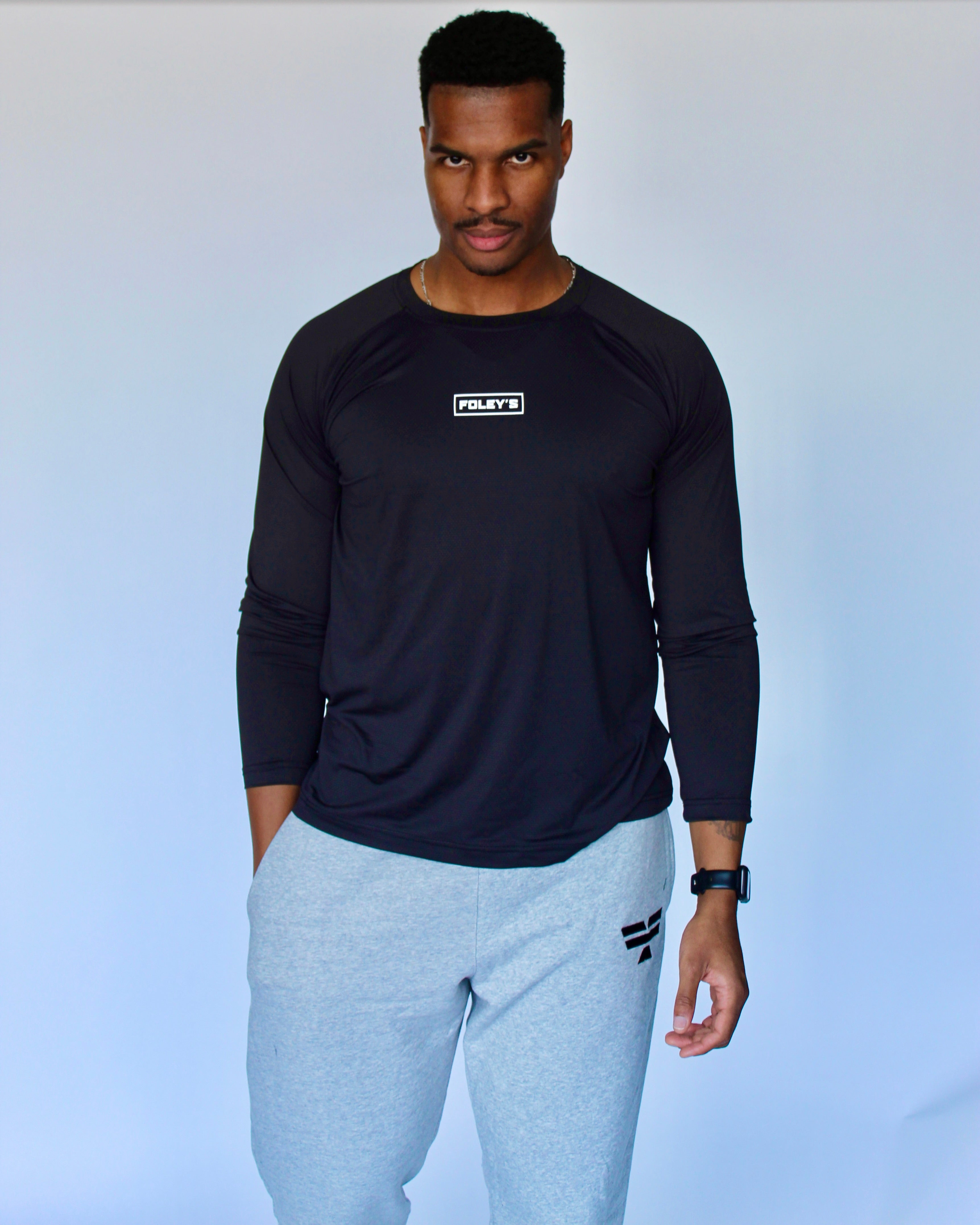 Motive Long Sleeve Tee - Black